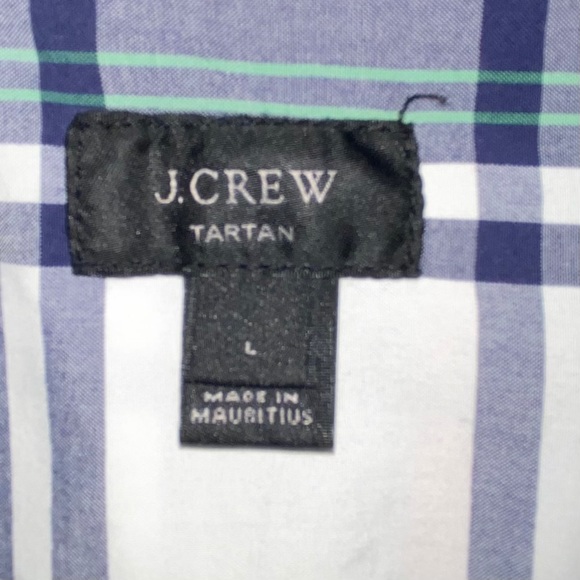 J Crew Tartan Slim Fit 100% Cotton Button Down - Picture 4 of 8